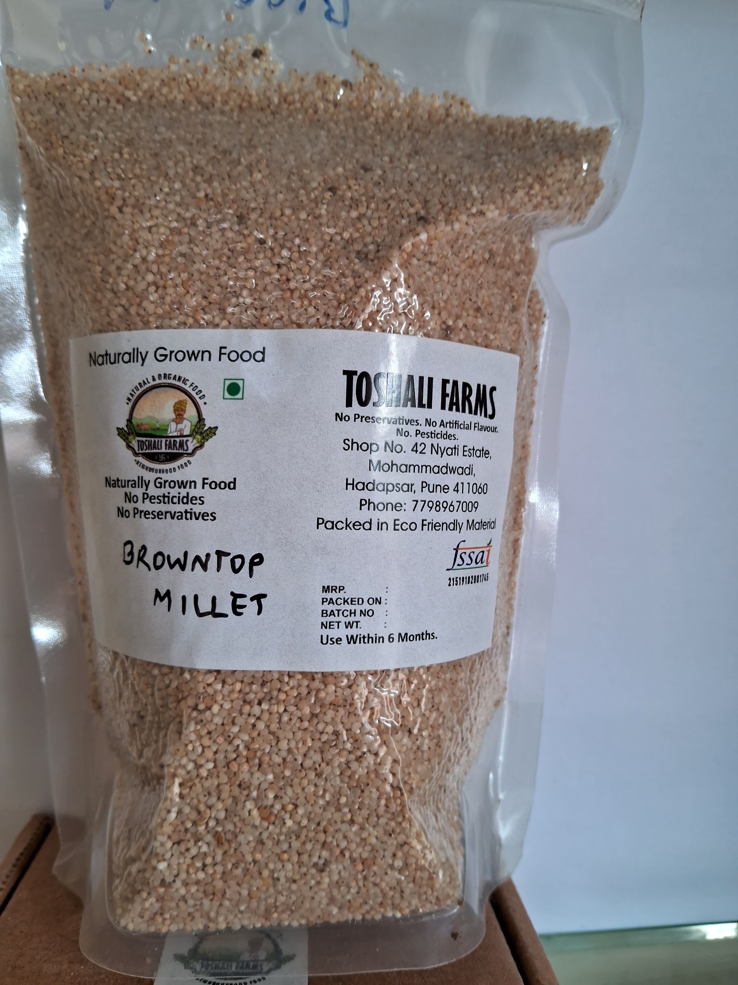 Browntop millet, 1 KG