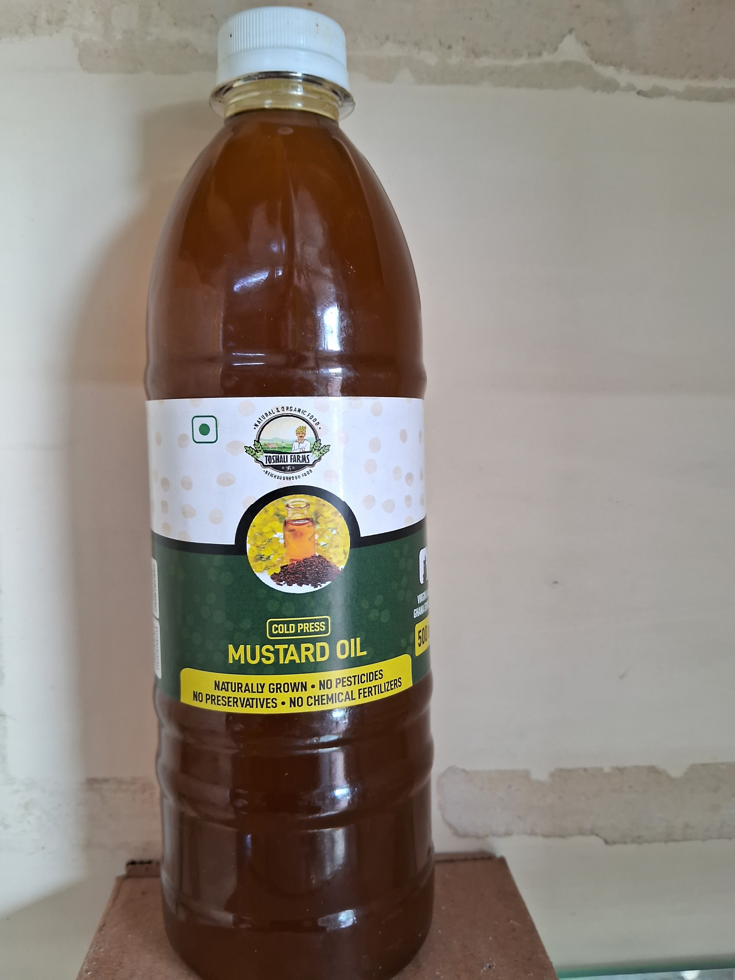 Cold pressed mustard oil,  1L