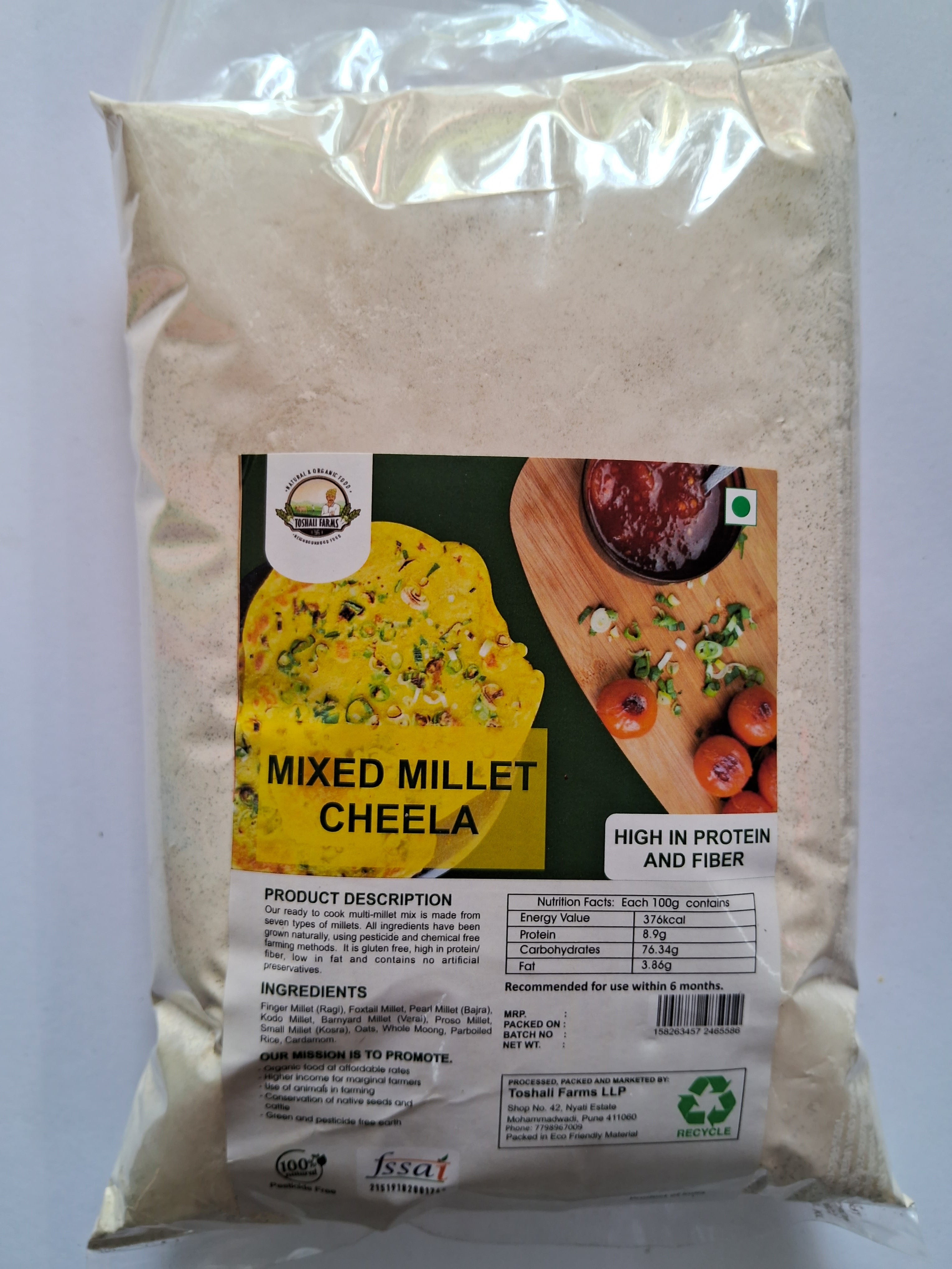 Mixed millets cheela, 1 KG