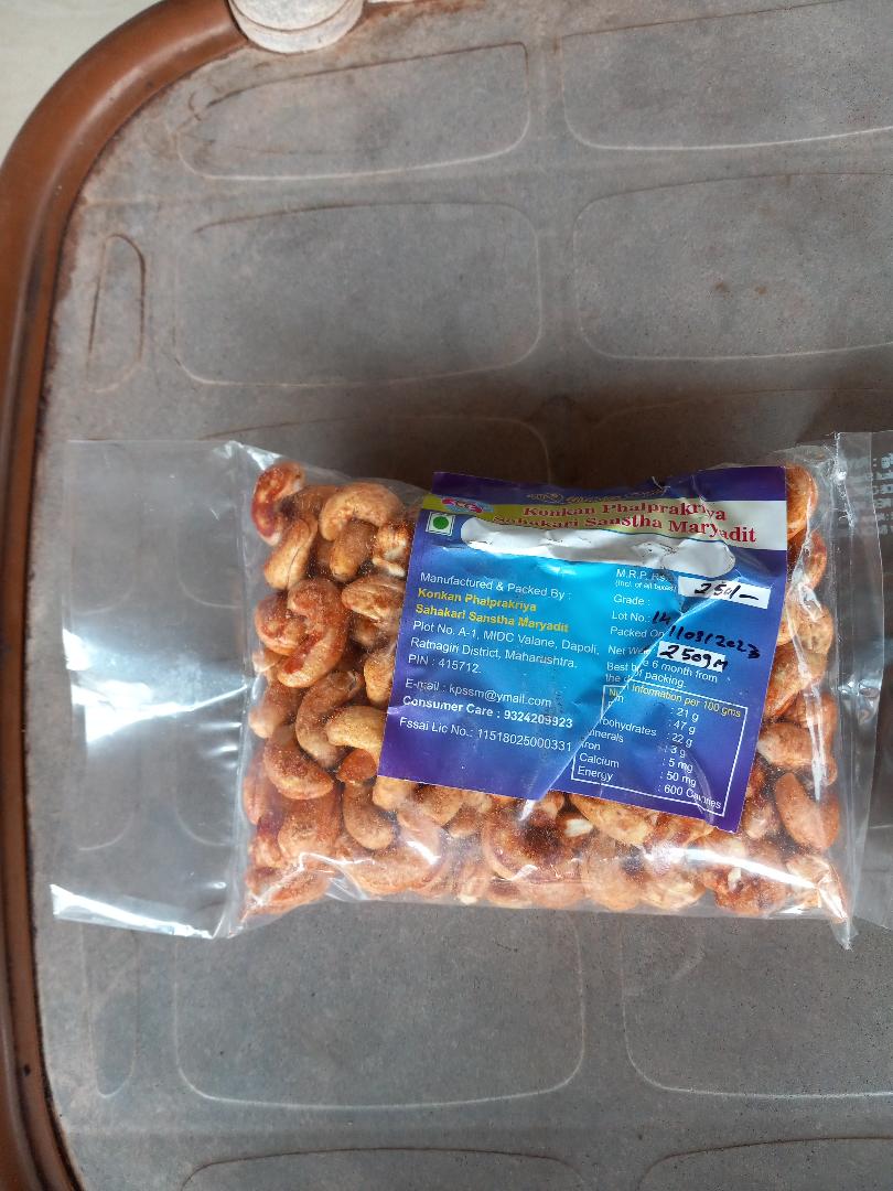 Cashews ( काजू ) – Original, Spicy or Pudina